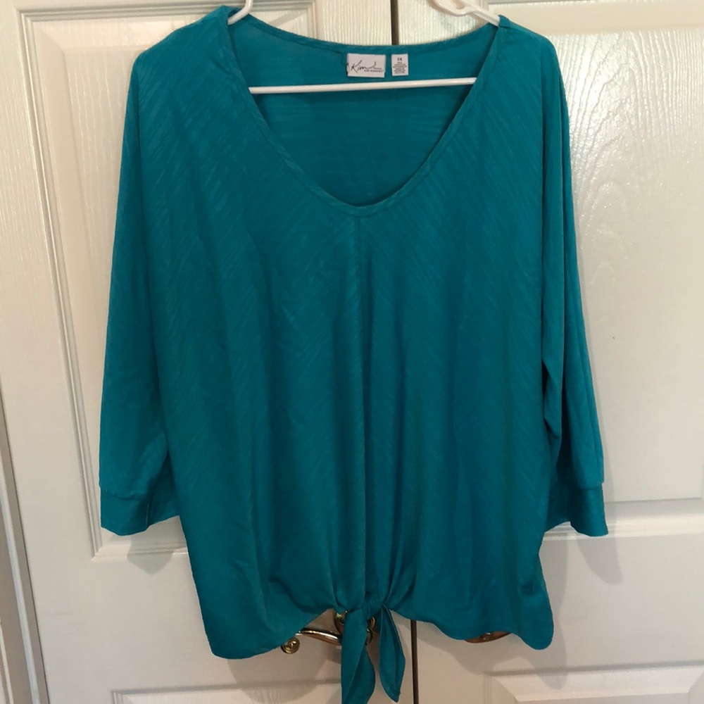 Beautiful Turquoise Blouse (NWT)